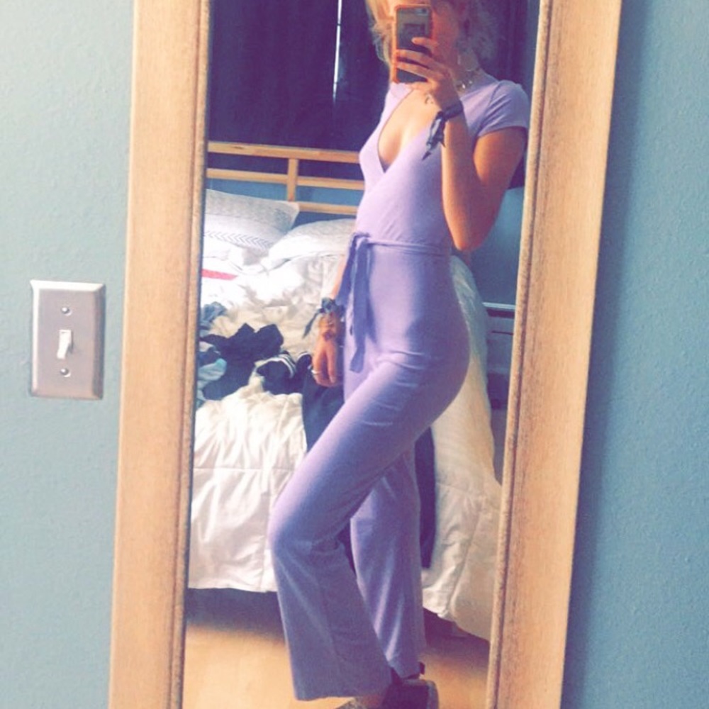 Lavender jumpsuit